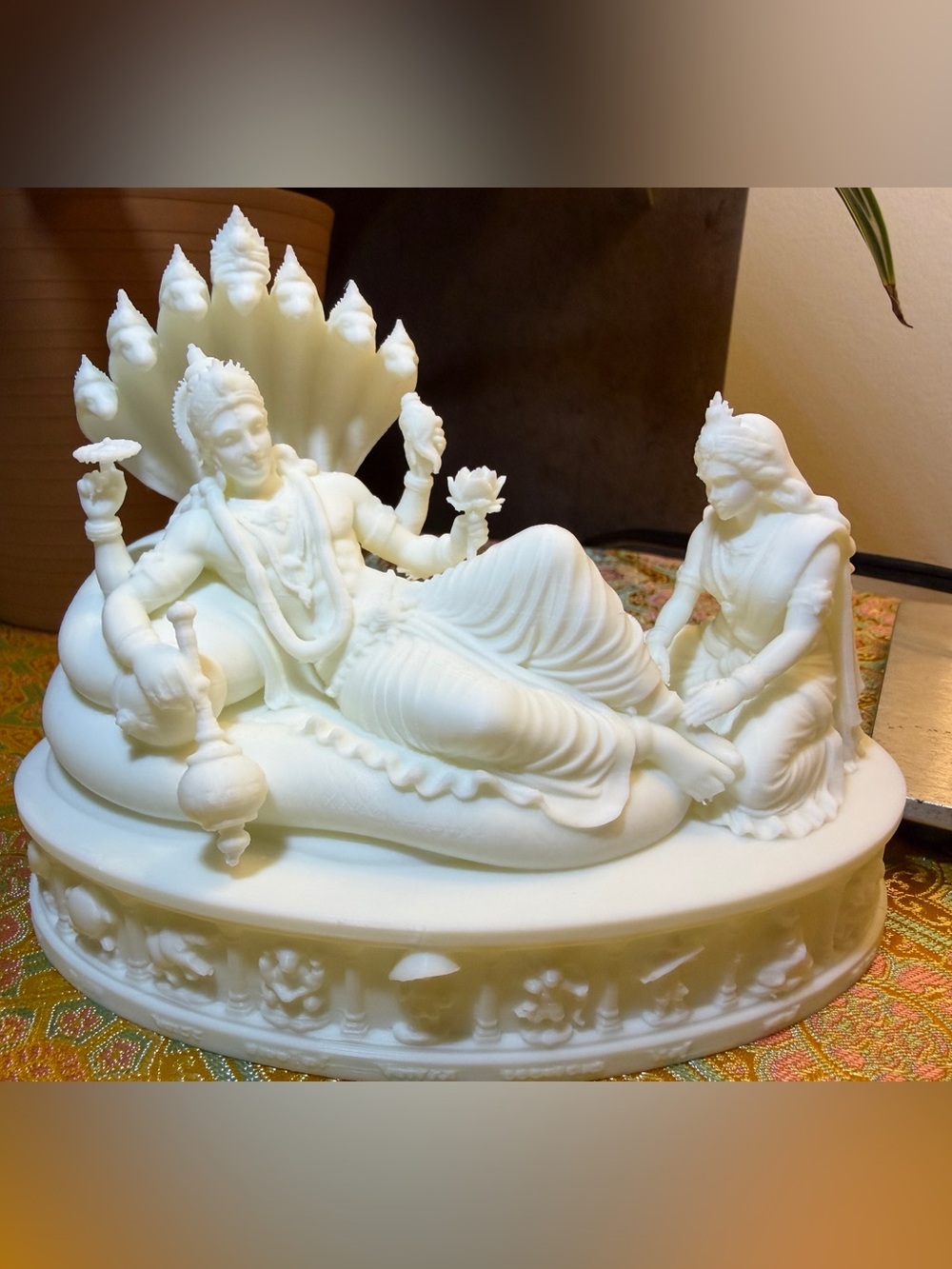 Vishnu n Laxmi Statue Figurine